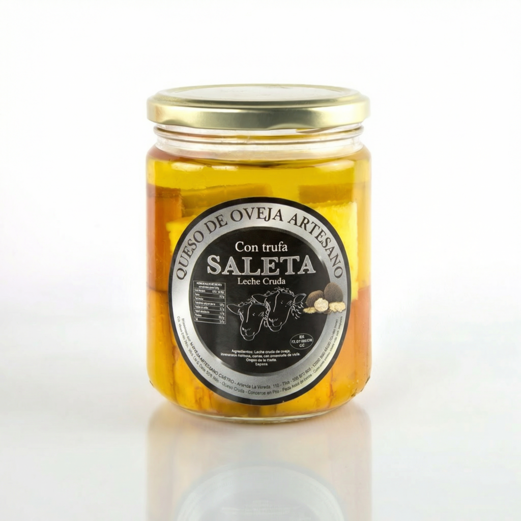 Tarro de Queso con Trufa
